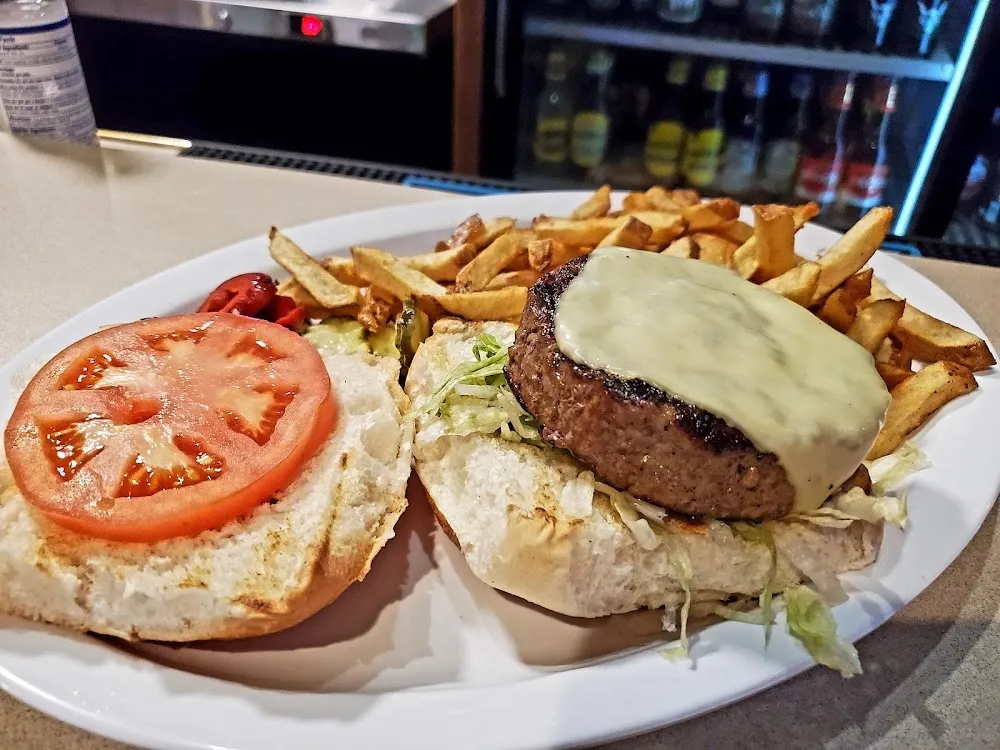California Cheeseburger with Fries